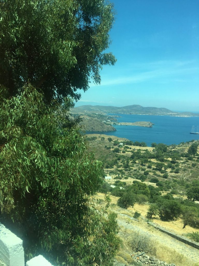 Patmos İsland from Hora