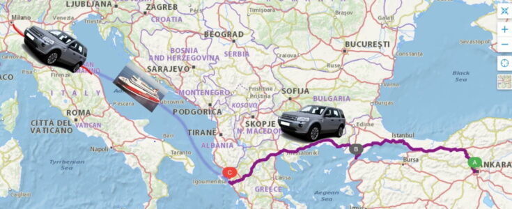Italya’ya denizyolu ile seyahat, 2.gün